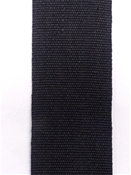 Le Lin 2 Black Trim Tape Europatex Fabric